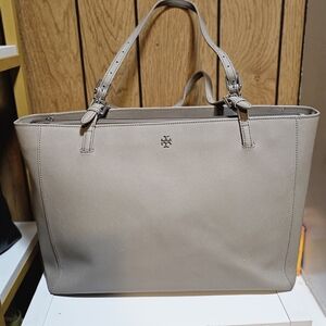 Tory Burch Gray Tote Bag
